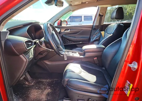 2020 Hyundai Santa Fe Limited z USA, uszkodzony, nr VIN 5NMS53AAXLH214288